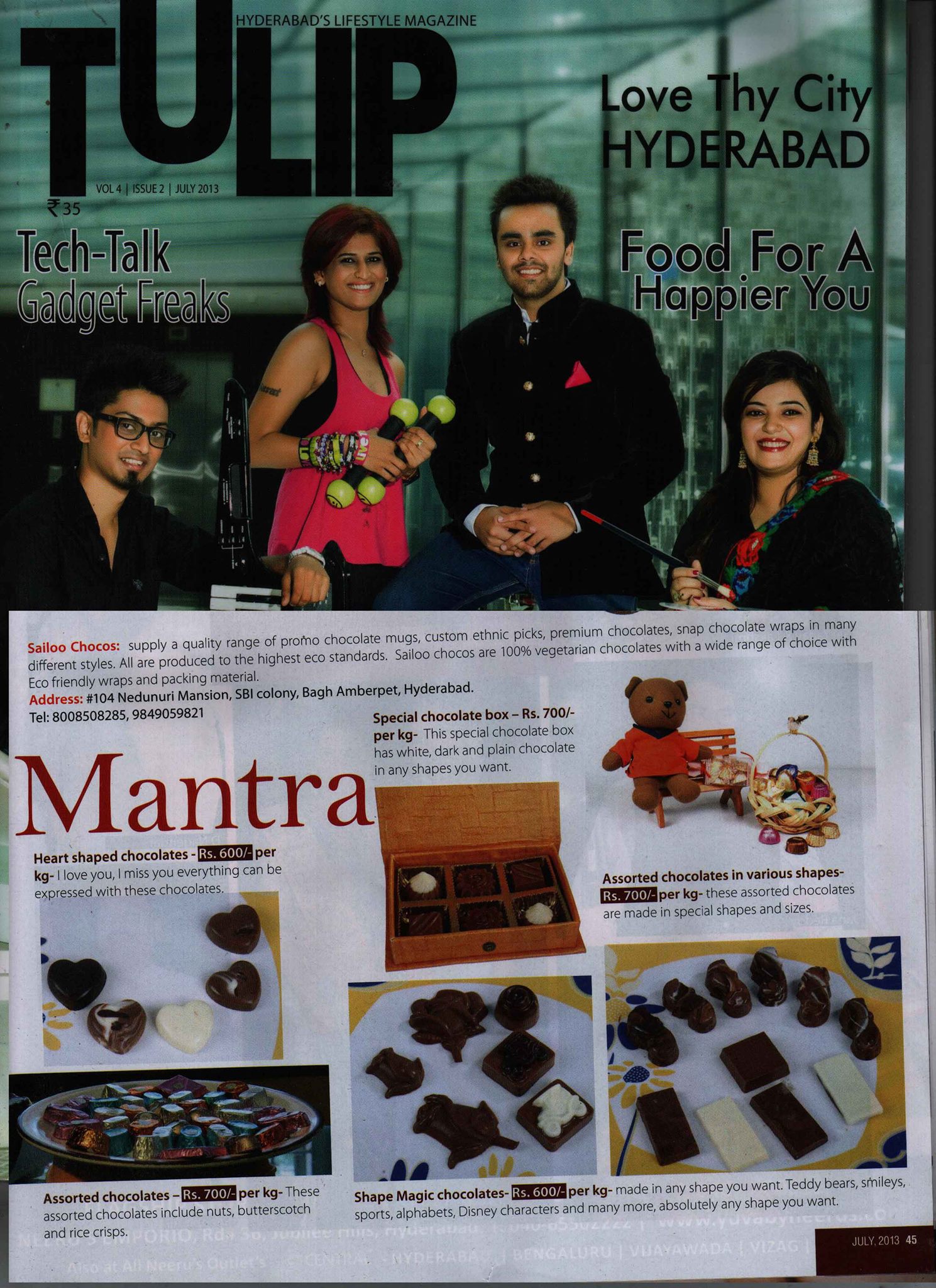 TULIP : FOOD FOR HAPPIER YOU